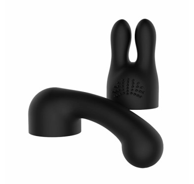 Końcówki do masażera - Bodywand Curve Accessory Black